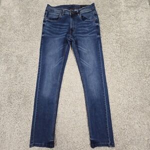 The Perfect Jean NYC Jeans Mens 28x32 (Fits‎ 28x30.5) Blue Slim Stretch Denim